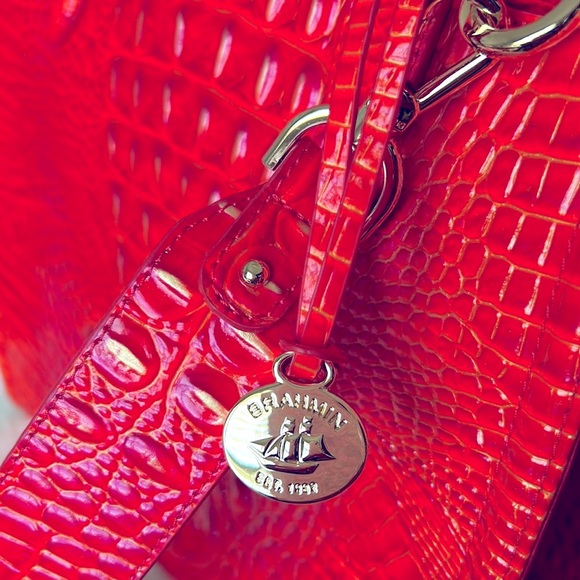 🔥NWT Brahmin Caroline Satchel!🔥 - Picture 8 of 12